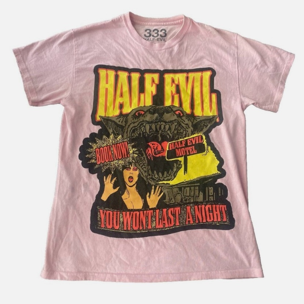 Motel Tee in Pink